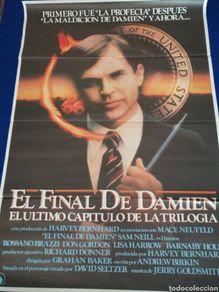 Cinéma: EL FINAL DE DAMIEN CARTEL DE CINE